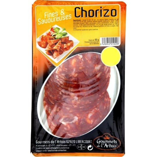 Chorizo GOURMETS DE L'ARTOIS