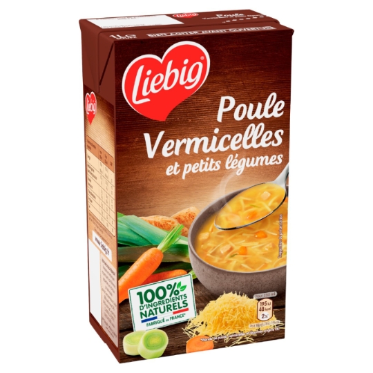Soupe Bouillon Poule Vermicelles Légumes LIEBIG