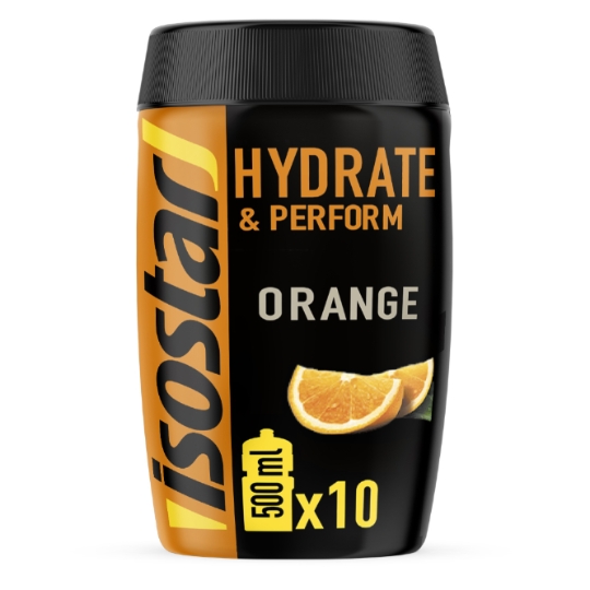 Boisson Poudre energétique orange ISOSTAR
