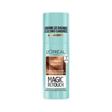 Coloration Spray Retouche Racine 6 Châtain Acajou Efface les Racines et Camoufle les Cheveux Blancs Temporaire Magic Retouch L'OREAL PARIS