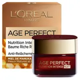 Baume de nuit riche réparateur Peaux matures dénutries Age Perfect Nutrition Intense L'OREAL PARIS