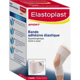 Bande Adhésive Elastique Hypoallergénique 10x2,5 cm Sport ELASTOPLAST