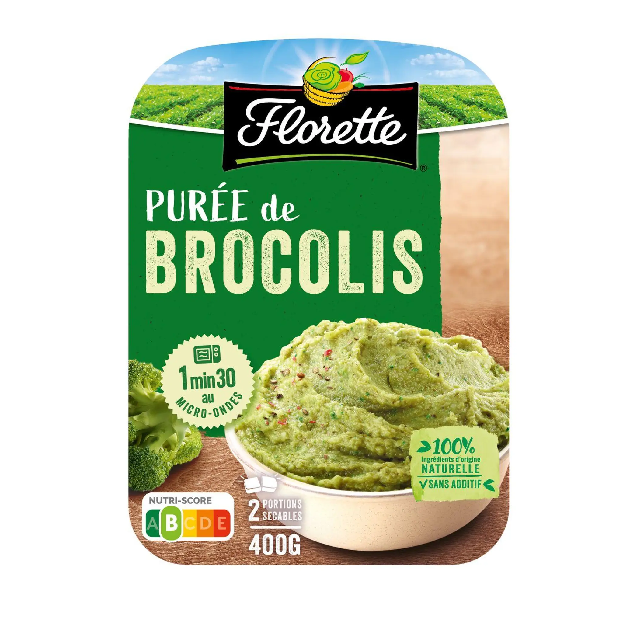 FLORETTE Purée de brocolis