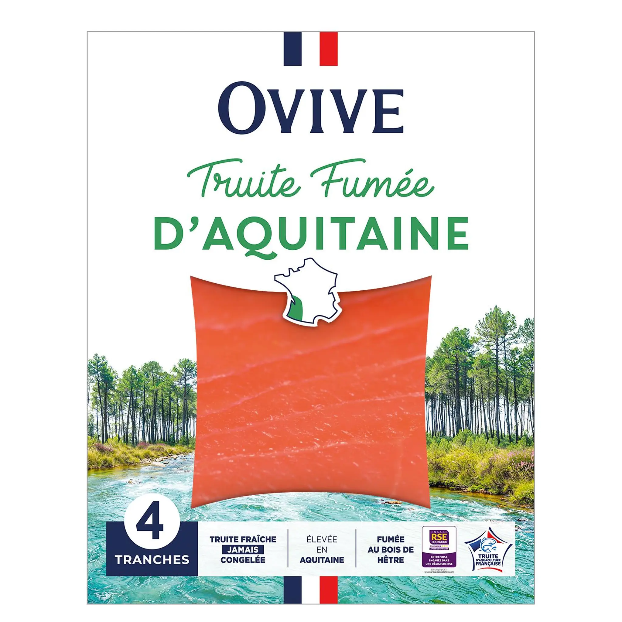 OVIVE Truite fumée d'Aquitaine