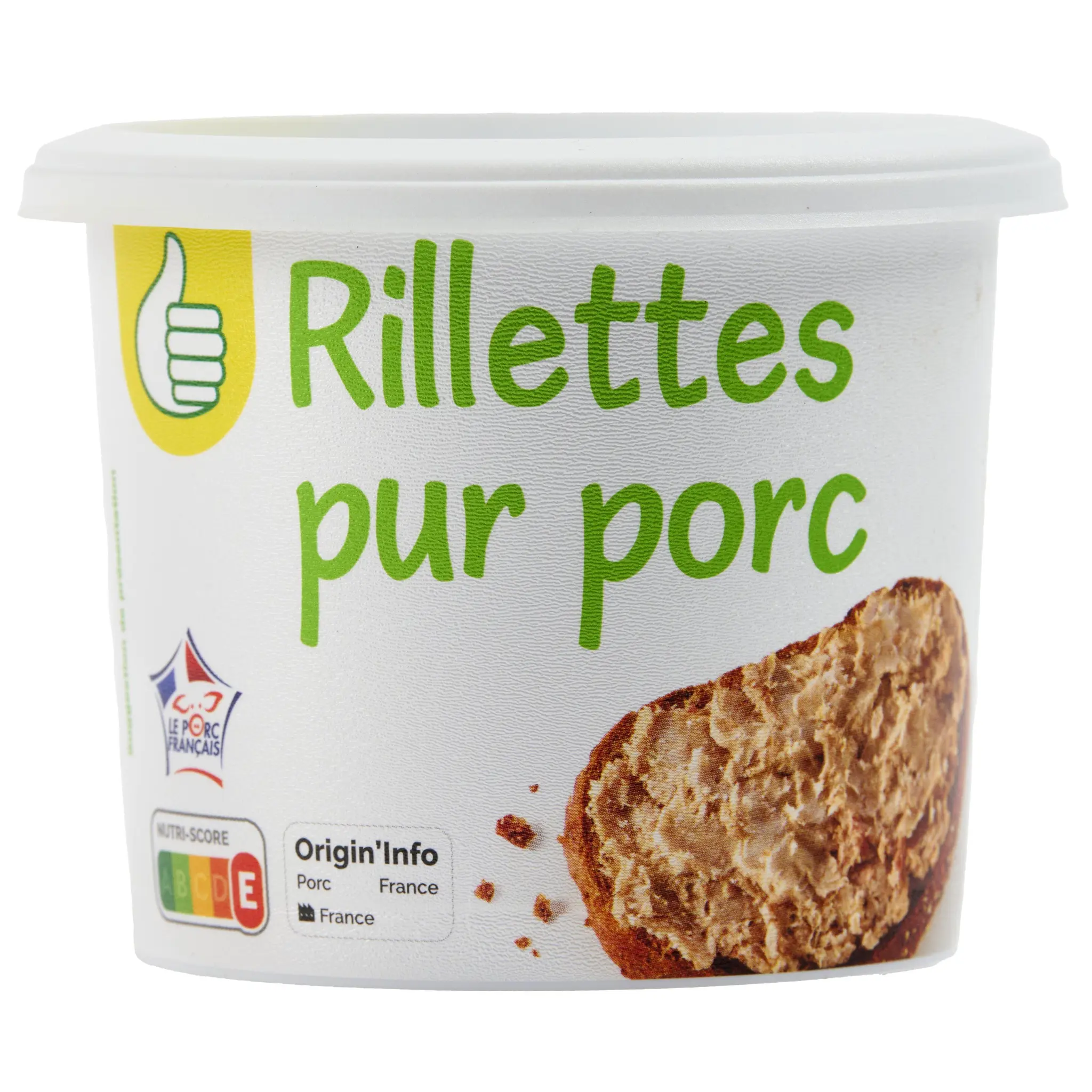 POUCE Rillettes pur porc