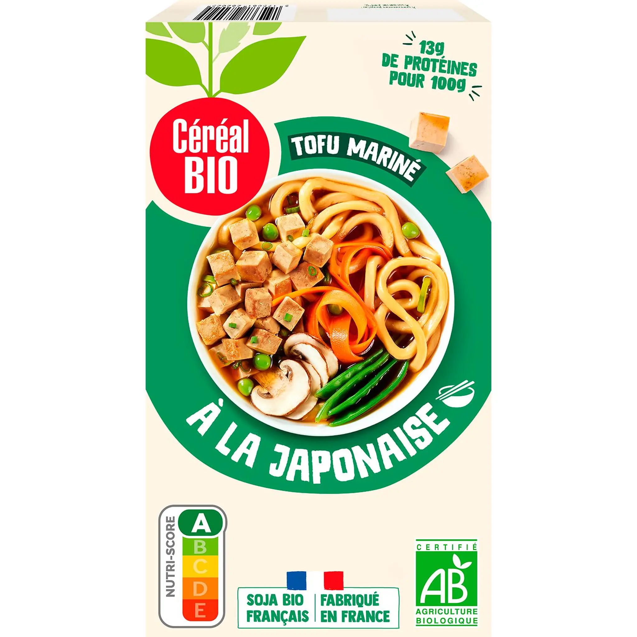 CÉRÉAL BIO Tofu mariné à la japonaise