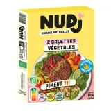 NUDJ Galettes végétales bio au piment