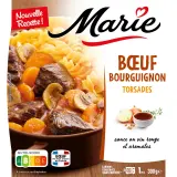 MARIE Tagliatelle et boeuf bourgignon