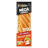 SODEBO Sandwich méga viennois poulet rôti et sauce tandoori