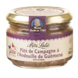 MERE LALIE Pâté de campagne à l'andouille de Guémené en bocal