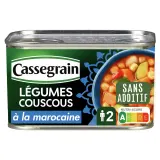 CASSEGRAIN Légumes couscous à la marocaine cuisinés