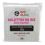 WEI MING Galettes de riz pour rouleaux de printemps