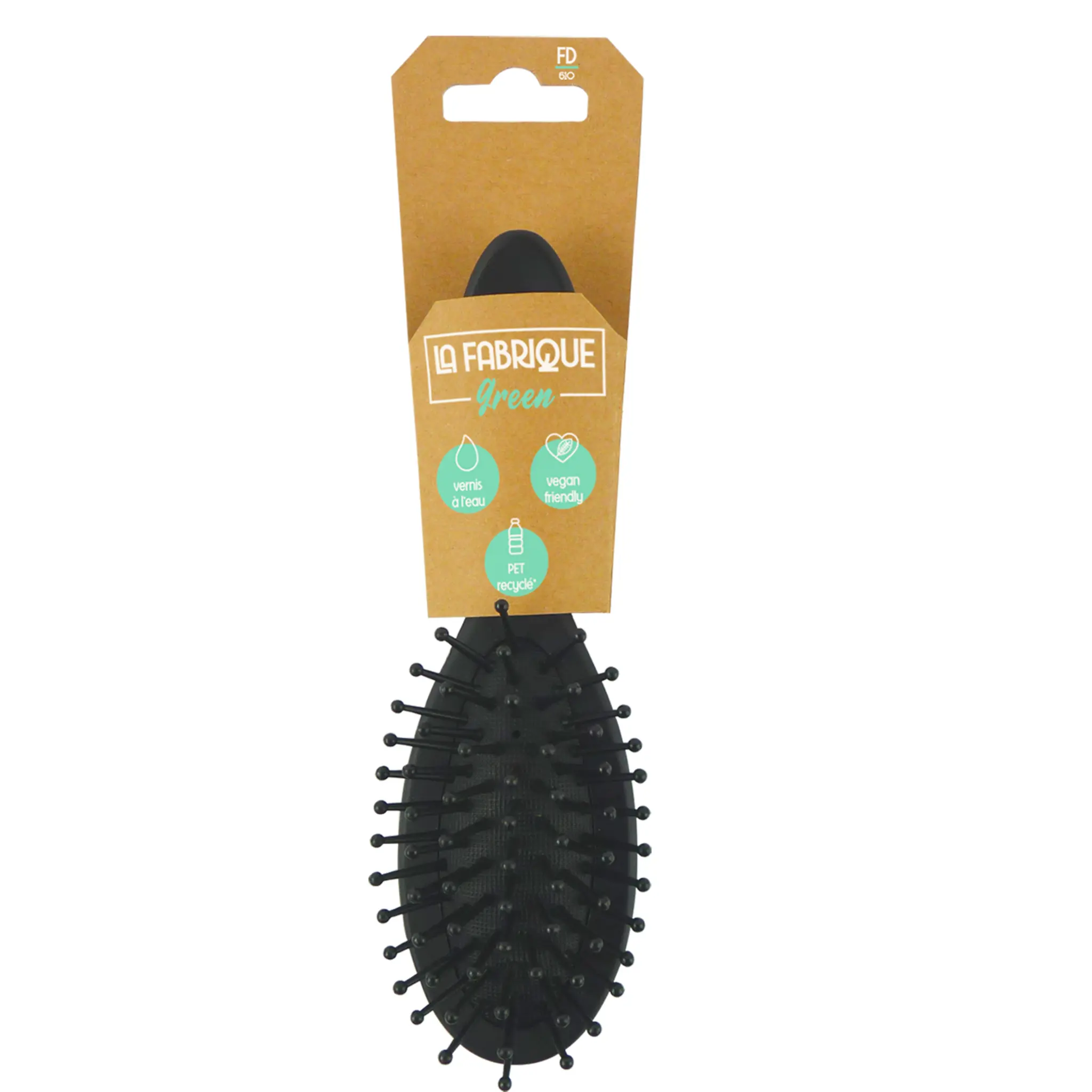LA FABRIQUE Green brosse pneumatique ovale