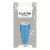 PRIMA Fil polyester bleu 200m