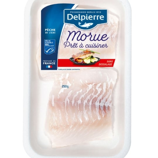 Filet de Morue Sans Dessalage DELPIERRE