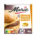 Burger rustique bœuf charolais emmental MARIE