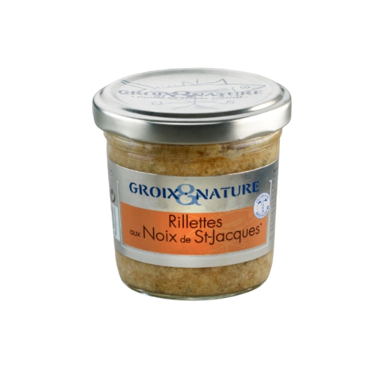 Rillettes aux Noix de St-Jacques à la Bretonne GROIX & NATURE
