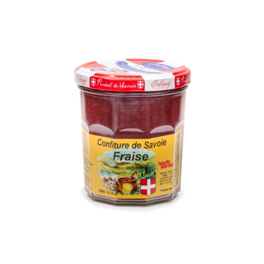 Confiture fraise de savoie BELLAMY CONFITURES