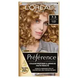 Coloration Permanente 7.3 Floride Blond Doré Brillance Haute Intensité Préférence L'OREAL PARIS