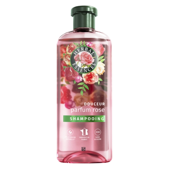 Shampoing Douceur Parfum Rose HERBAL ESSENCES