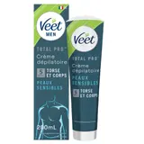 Crème dépilatoire Homme Corps et Jambes Peau Sensible Total Pro VEET MEN