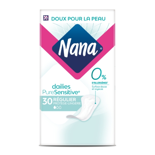 Protège-slips Pure Sensitive Régulier Dailies NANA