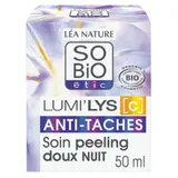Crème de Nuit Femme Anti-taches Lumi’lys Peeling Doux Bio SO'BIO ETIC