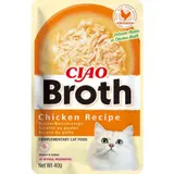 Aliment pour chat Bouillon de poulet INABA