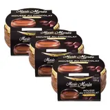 Marie Morin Mousse au chocolat à l'ancienne, Lot de 3x100g