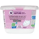 Fromage blanc nature 0% MG, U (1 KG)