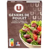 Gésiers de poulet confits dans la graisse de canard,  U (300 g)