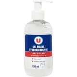 Gel nettoyant hydroalcoolique pour les mains, U (250 ml)
