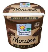 Mousse au chocolat noir BIO, Grandeur Nature (100 g)