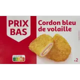 PRIX BAS Cordon bleu de volaille