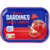 AUCHAN Sardines à la tomate