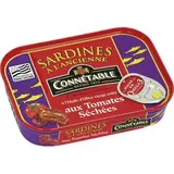 Sardines à l'huile d'olive et aux tomates séchées, Connetable (115 g)