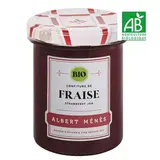 Confiture Extra de Fraise BIO, Albert Ménès (230 g)