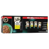 Sachet fraîcheur Mini filets à la volaille en sauce pour chat SHEBA -40x85g
