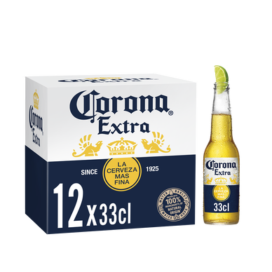 Bière blonde CORONA, 4,5° - bouteille 12x33cl