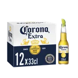 Bière blonde CORONA, 4,5° - bouteille 12x33cl