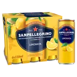 Boisson Gazeuse aromatisée Limonata SAN PELLEGRINO - 6x33cl
