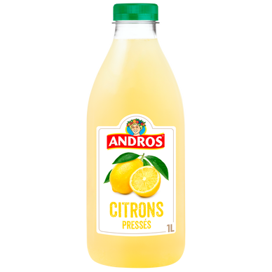 Boisson Préparation de citrons pressés ANDROS - Bouteille de 1l