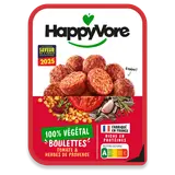 Boulettes végétales et gourmandes HAPPYVORE 180g
