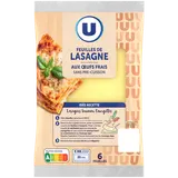 Feuilles de lasagne U 250g