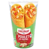 Wraps poulet rôti fajitas DAUNAT 190g