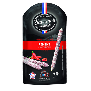Mini stick piment SAVERNOU 100g