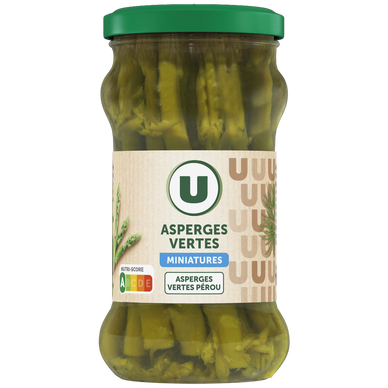 Asperges vertes miniatures - Bocal 100g