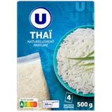 Riz long Thai  4 sachets cuisson de 125g, 500g