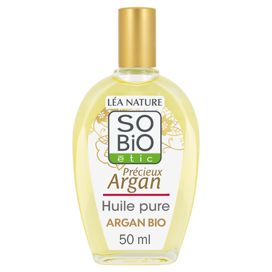 Huile pure argan bio SO BIO flacon 50ml