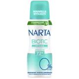 Déodorant spray compressé NARTA femme Biotic invisible 100mL